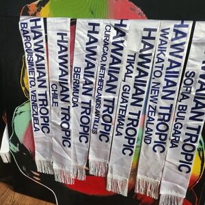 Hawaiian Tropic Model Search Pageant Sashes